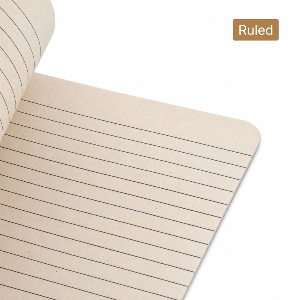 Loope Brown Eco Notebook A6 - Ruled