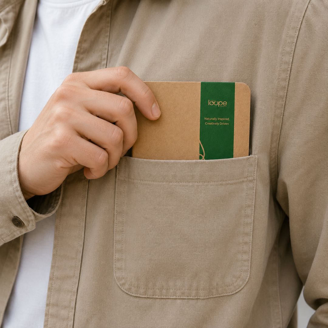 Loope Brown Eco Notebook A6 - Ruled | Loope | ST0068803