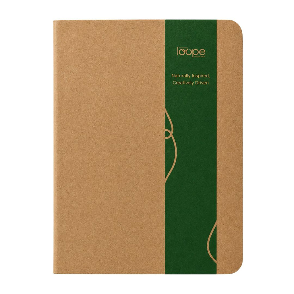 Loope Brown Eco Notebook A6 - Unruled