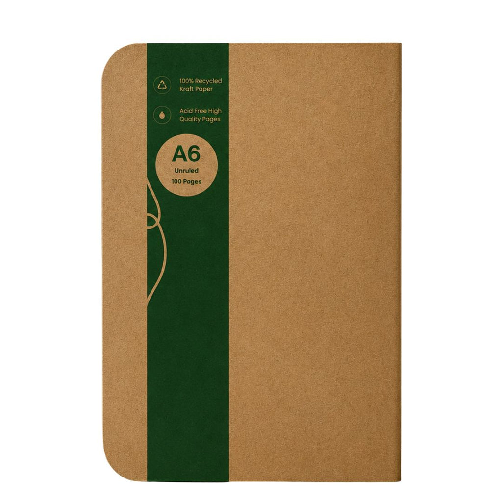 Loope Brown Eco Notebook A6 - Unruled