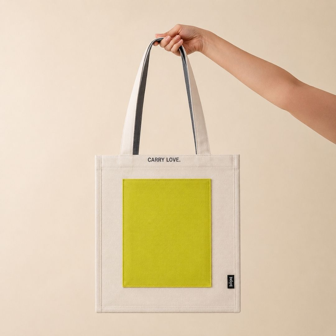 Loope Block Tote Bag - Neon Yellow | Loope | AC0011805