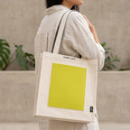 Loope Block Tote Bag - Neon Yellow