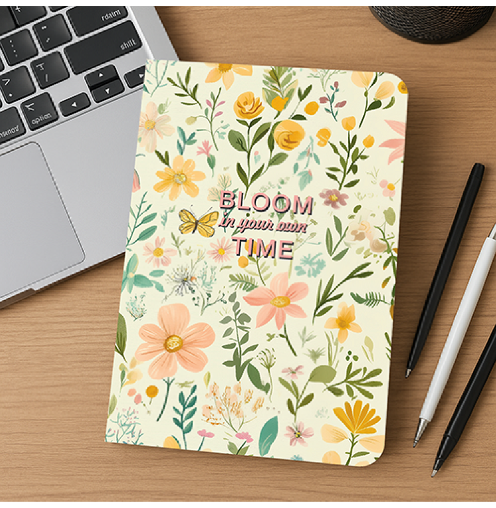 Loope  Bloom In Your Won Time Notebook - A5
