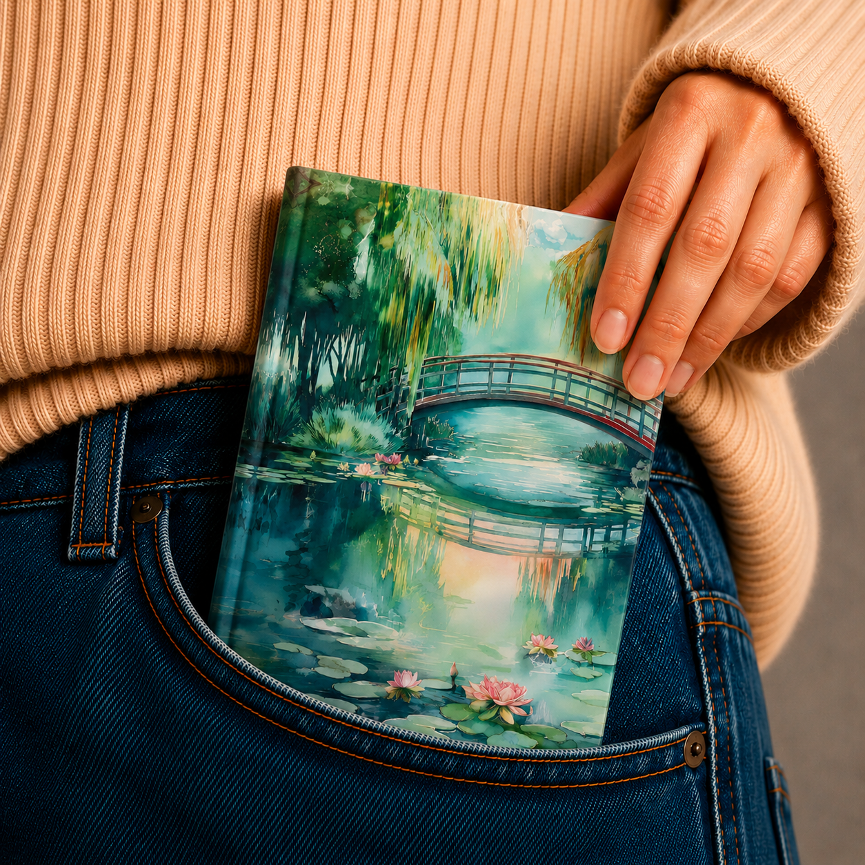 Loope The Water Lily Pond Notebook - A6 | Loope | ST0069942