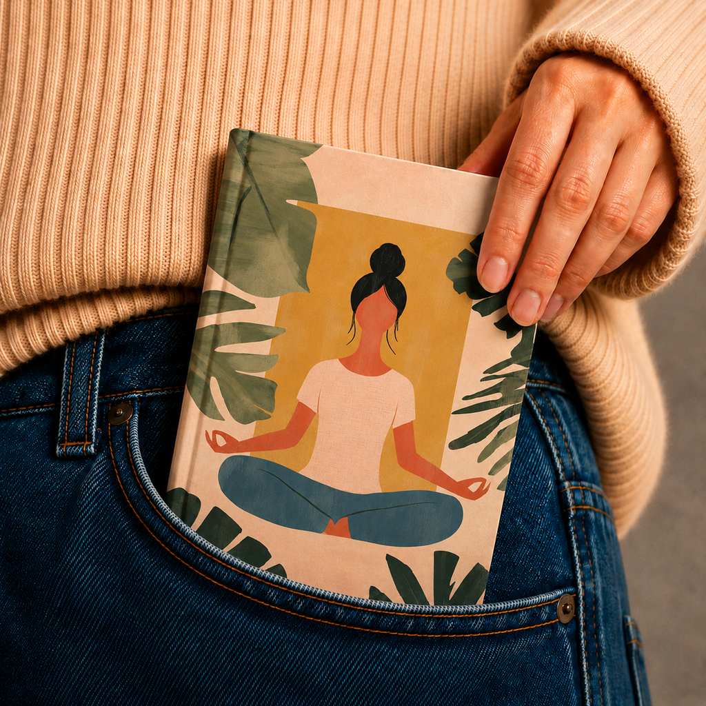 Loope Finding My Balance Foil Notebook - A6
