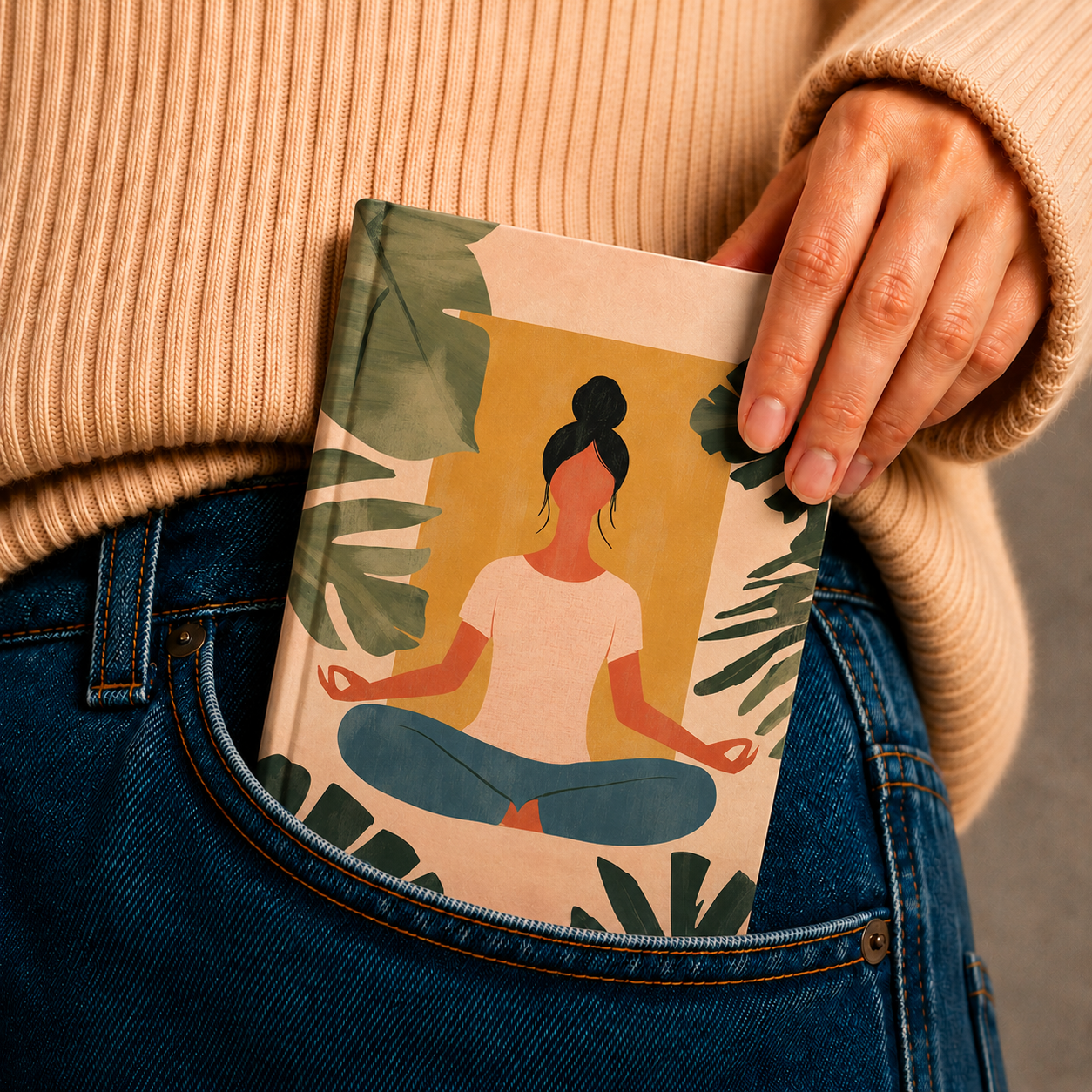 Loope Finding My Balance Foil Notebook - A6 | Loope | ST0071412