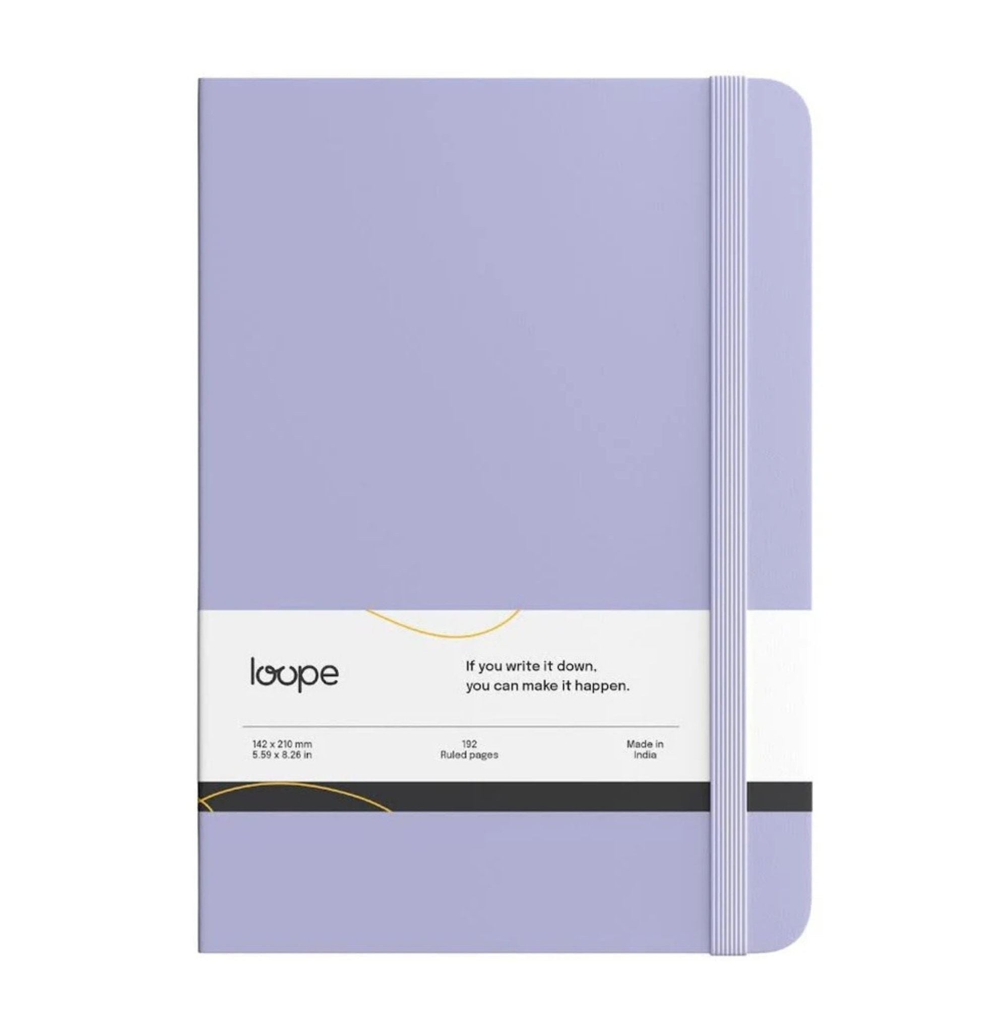 Loope Solid Notebook A5 - Lilac | Loope | ST0069762