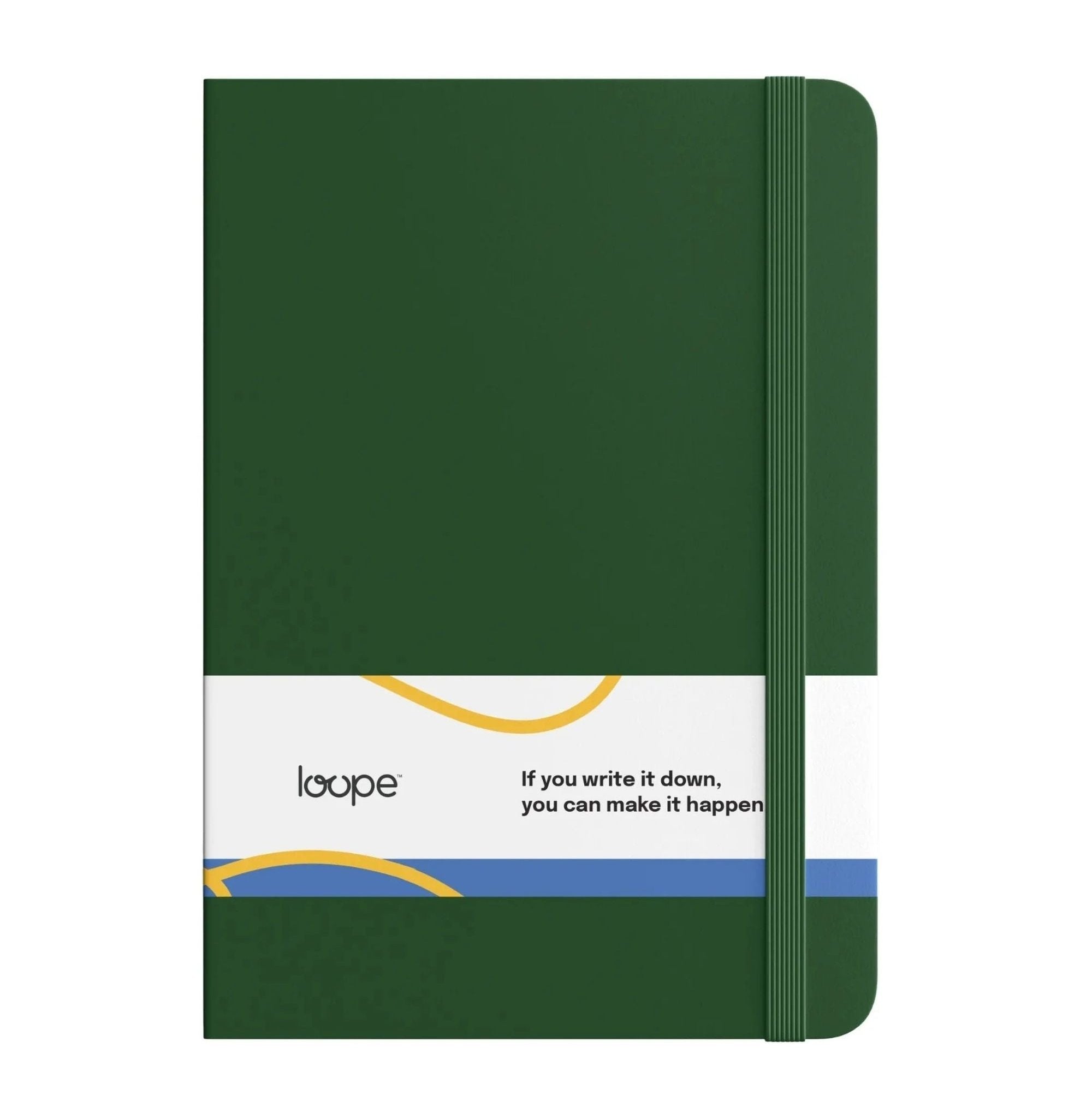 Loope Solid Notebook A6 | Green | 192 Pages | 80 Gsm | Loope | ST0067871