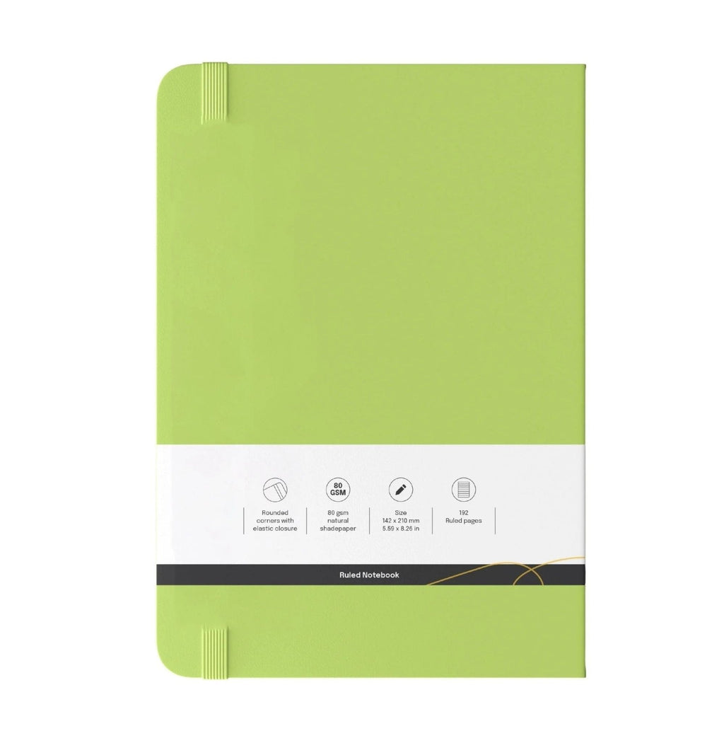 Loope Solid Notebook A6 - Avocado Green