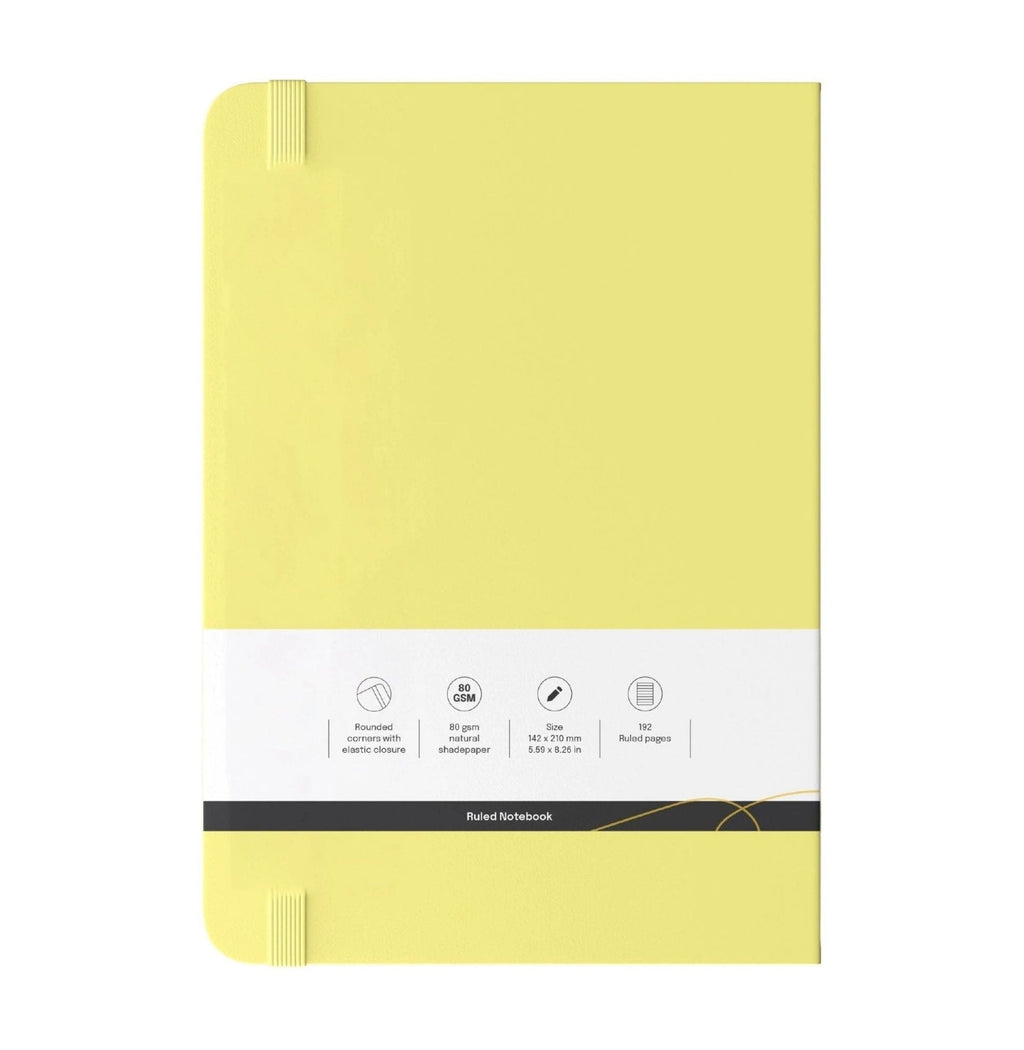 Loope Solid Notebook A5 - Mustard