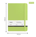 Loope Solid Notebook A6 - Avocado Green