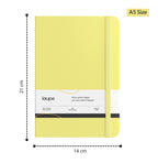 Loope Solid Notebook A5 - Mustard