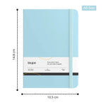 Loope Solid Notebook A6 - Cyan Blue