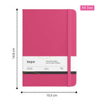 Loope Solid Notebook A6 - Pink