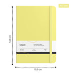 Loope Solid Notebook A6 - Mustard