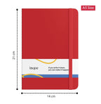 Loope Solid Notebook A5 - Red