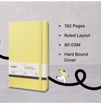 Loope Solid Notebook A6 - Mustard