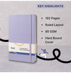 Loope Solid Notebook A5 - Lilac