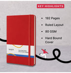 Loope Solid Notebook A5 - Red