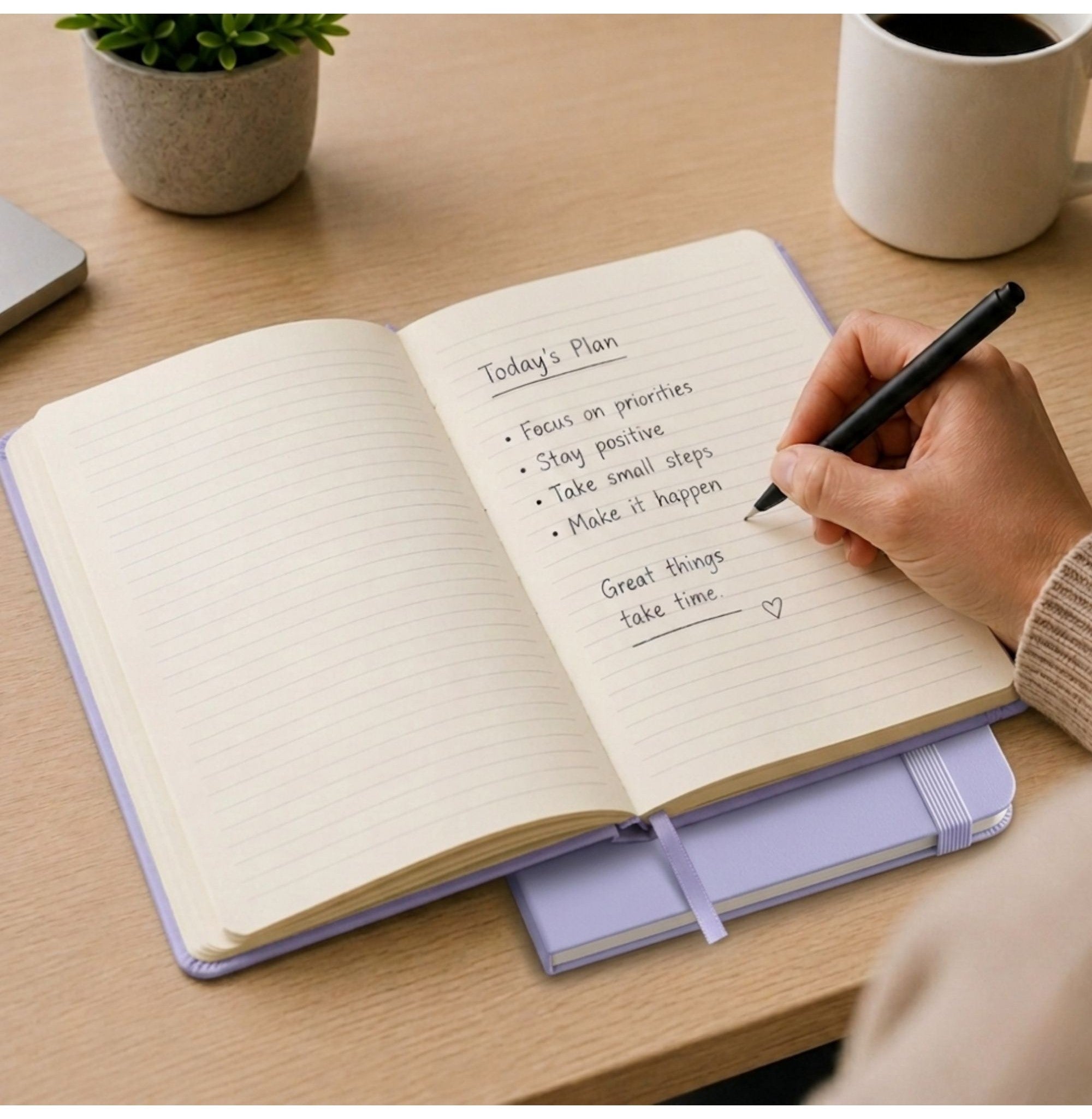 Loope Solid Notebook A5 - Lilac | Loope | ST0069762