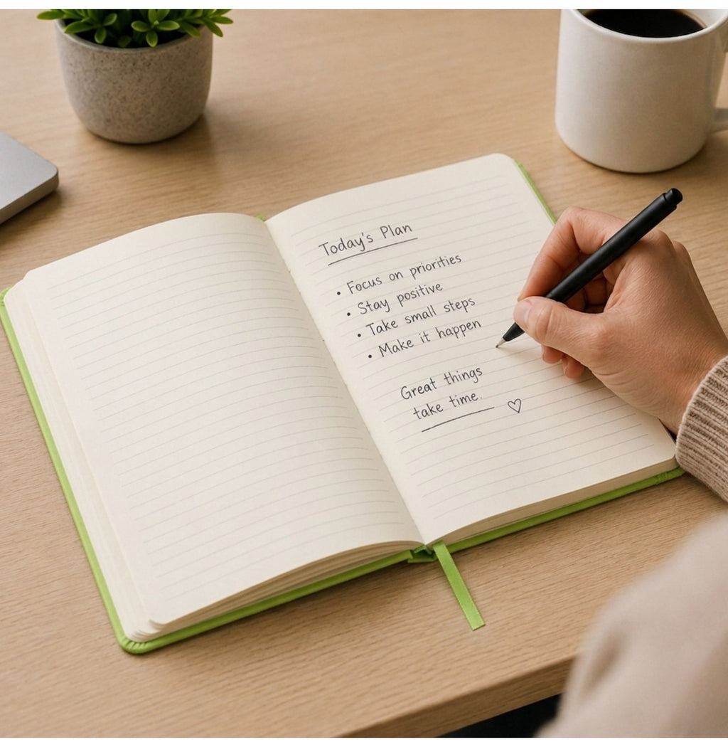 Loope Solid Notebook A5 - Avocado Green