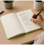 Loope Solid Notebook A5 - Avocado Green