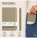 Loope Solid Notebook A6 - Tan
