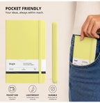 Loope Solid Notebook A6 - Mustard