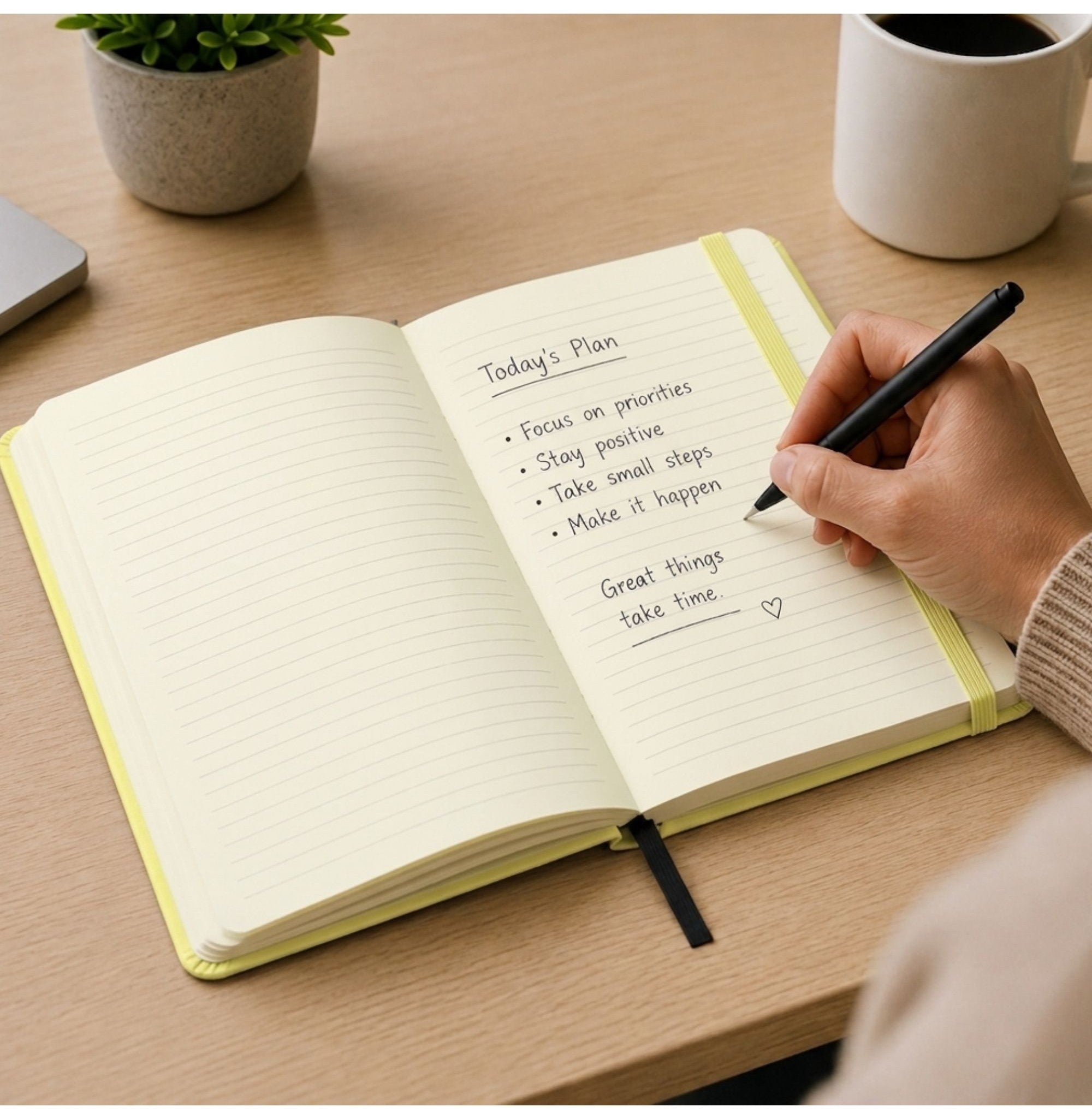 Loope Solid Notebook A5 - Mustard | Loope | ST0069256