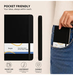 Loope Solid Notebook A6 | Black | 192 Pages | 80 Gsm