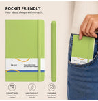 Loope Solid Notebook A6 - Avocado Green
