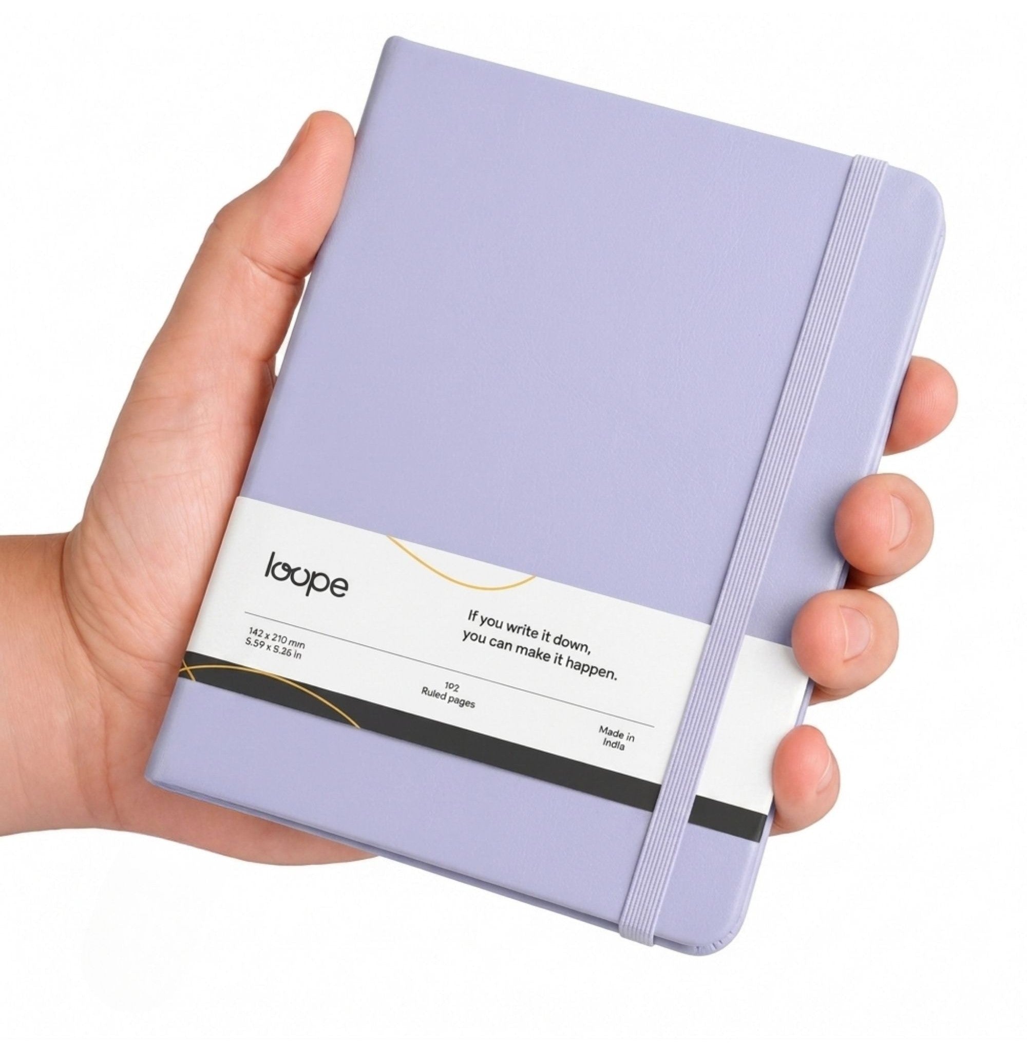 Loope Solid Notebook A6 - Lilac | Loope | ST0069765