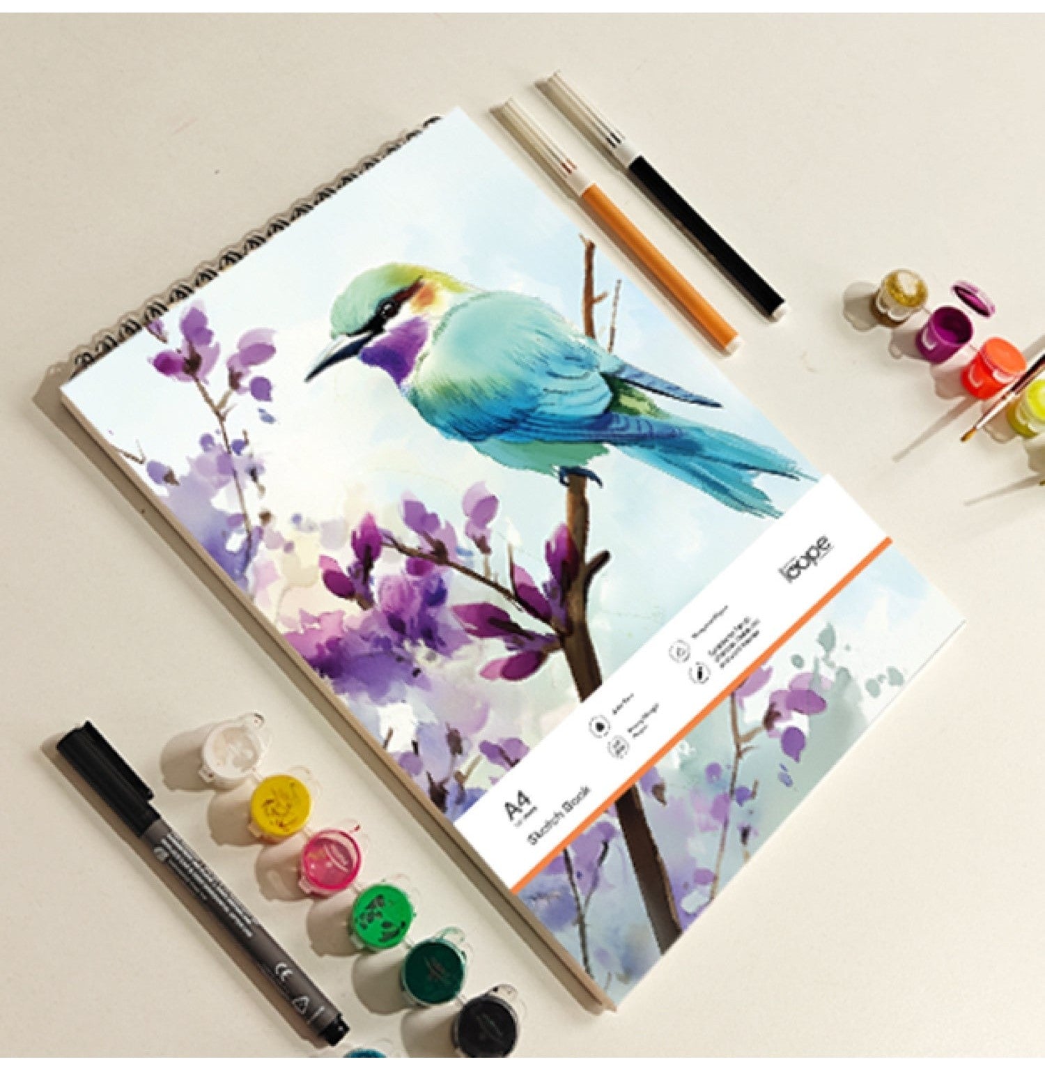Loope A5 Sketch Pad  - Bird | Loope | ST0068198