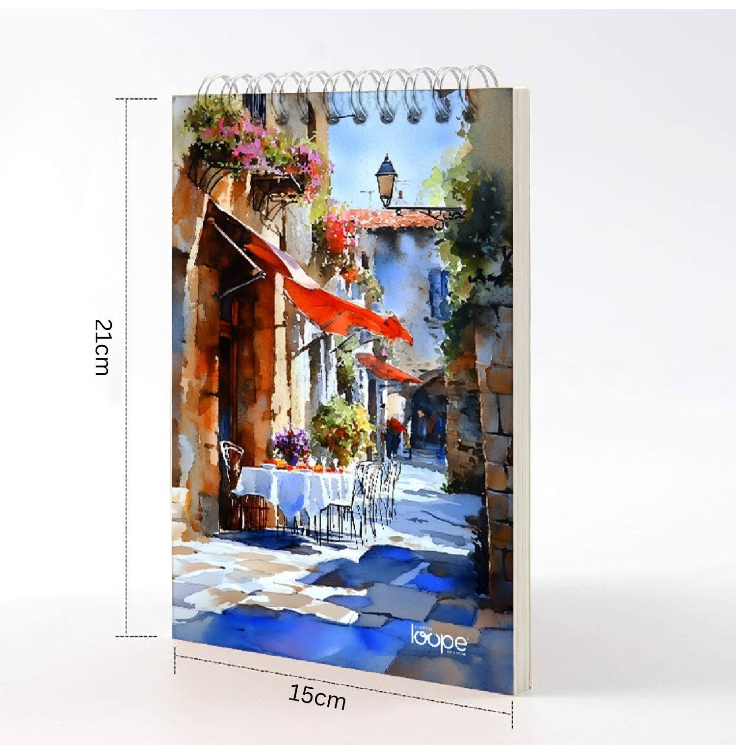 Loope A5 Sketch Pad  - Europe Street | Loope | ST0067027