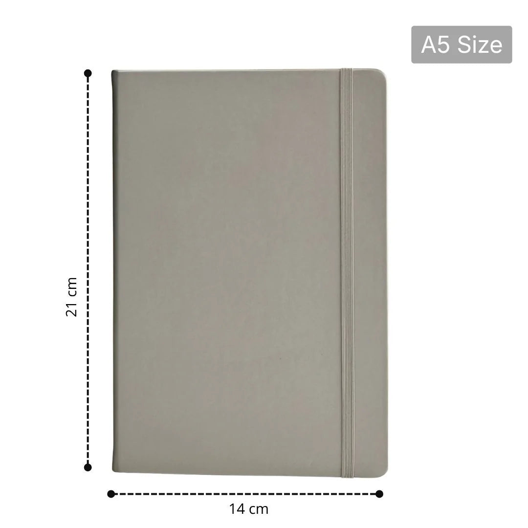 Loope Solid Notebook A5 - Grey | Loope | ST0069258