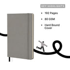 Loope Solid Notebook A6 - Grey