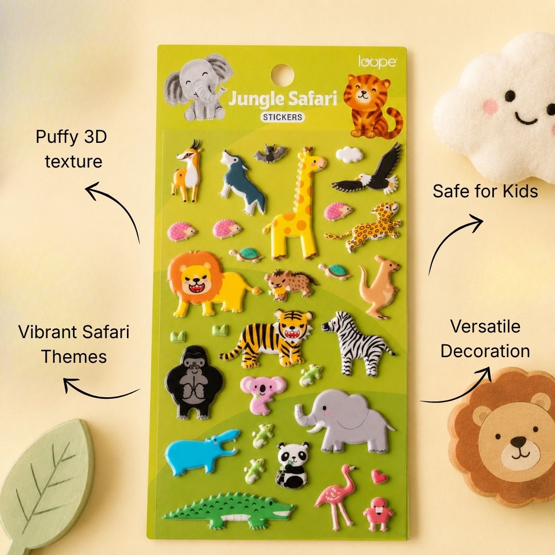 Loope Puffy Sicker - Jungle Safari | Loope | ST0069435