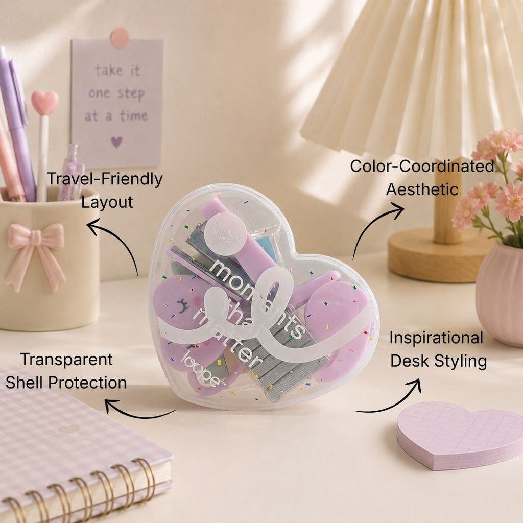 Loope Stationery Set - Valentine Heart