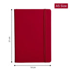 Loope Solid Notebook A5 - Maroon