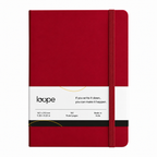 Loope Solid Notebook A5 - Maroon