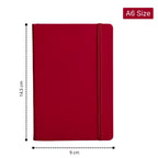 Loope Solid Notebook A6 - Maroon