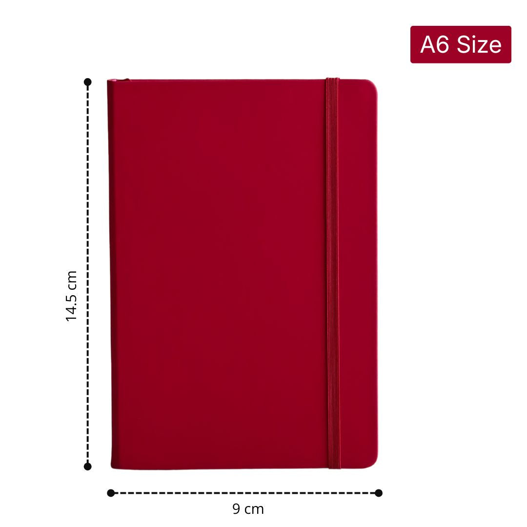 Loope Solid Notebook A6 - Maroon | Loope | ST0071407