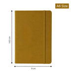 Loope Solid Notebook A6 - Golden