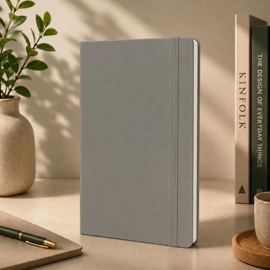 Loope Solid Notebook A5 - Silver