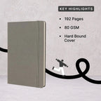 Loope Solid Notebook A6 - Silver