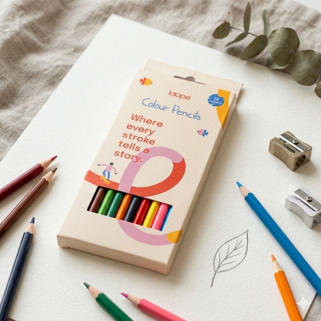 Loope Everyday Hugs Colour Pencils