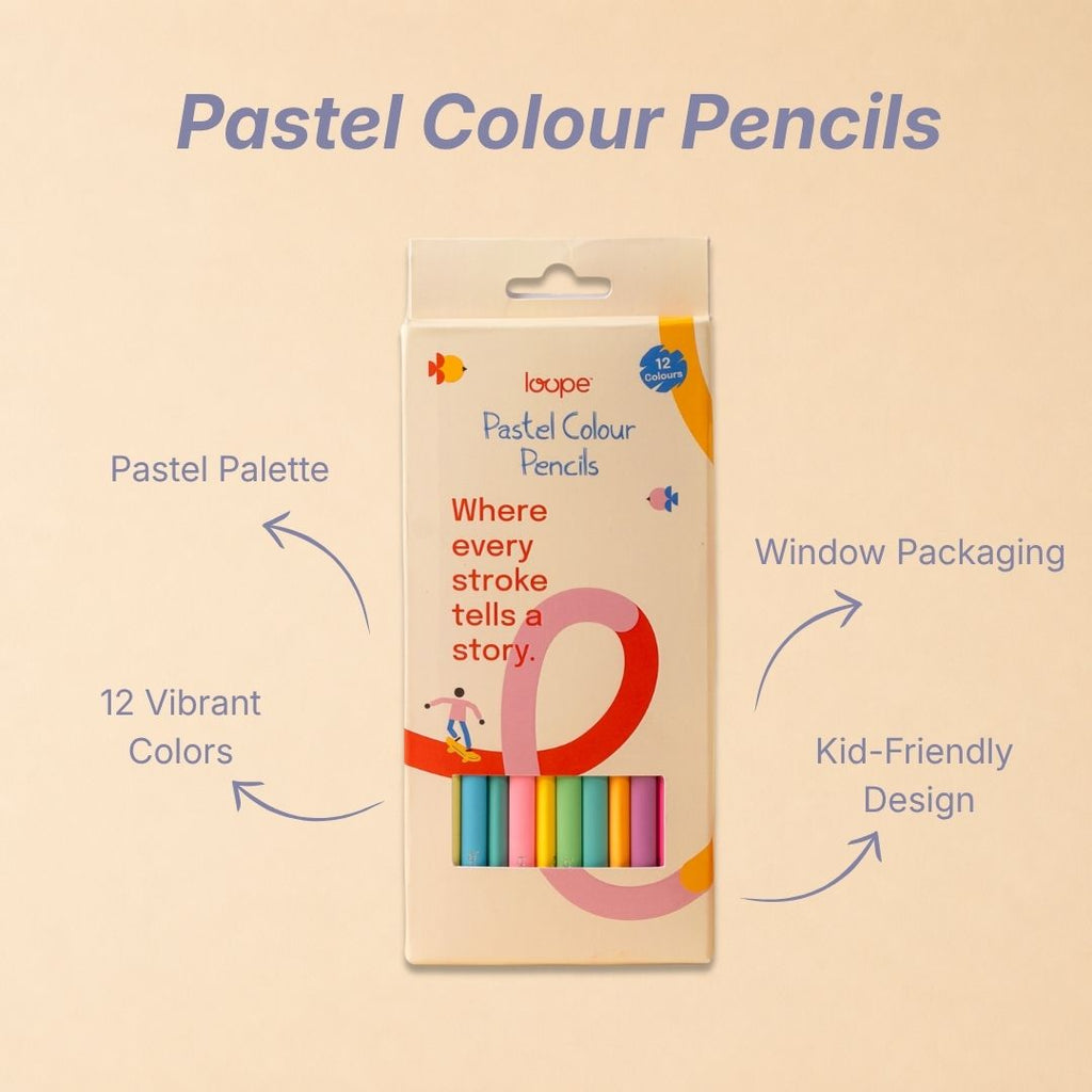 Loope Pastel Edit Pastel Colour Pencils
