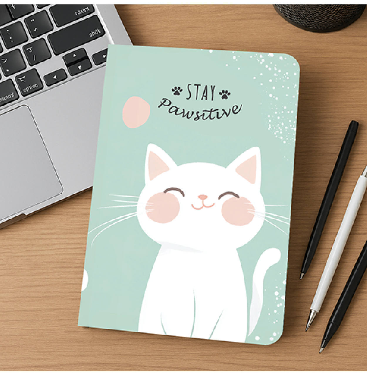 Loope Stay Pawsitive Notebook - A5 | Loope | ST0067173