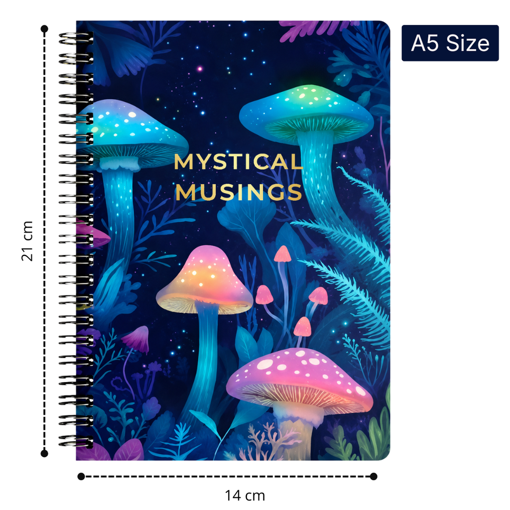 Loope Spiral Notebook A5  - Mystical Musings