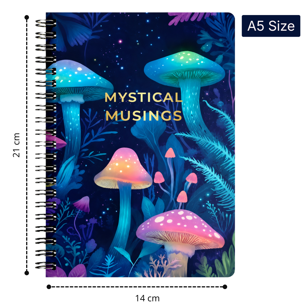 Loope Spiral Notebook A5  - Mystical Musings | Loope | ST0069594